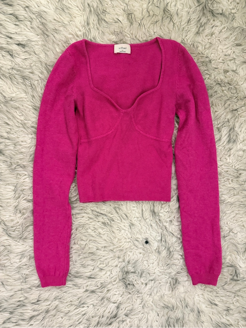 Wilfred โGreerโ Sweater - Vital Pink